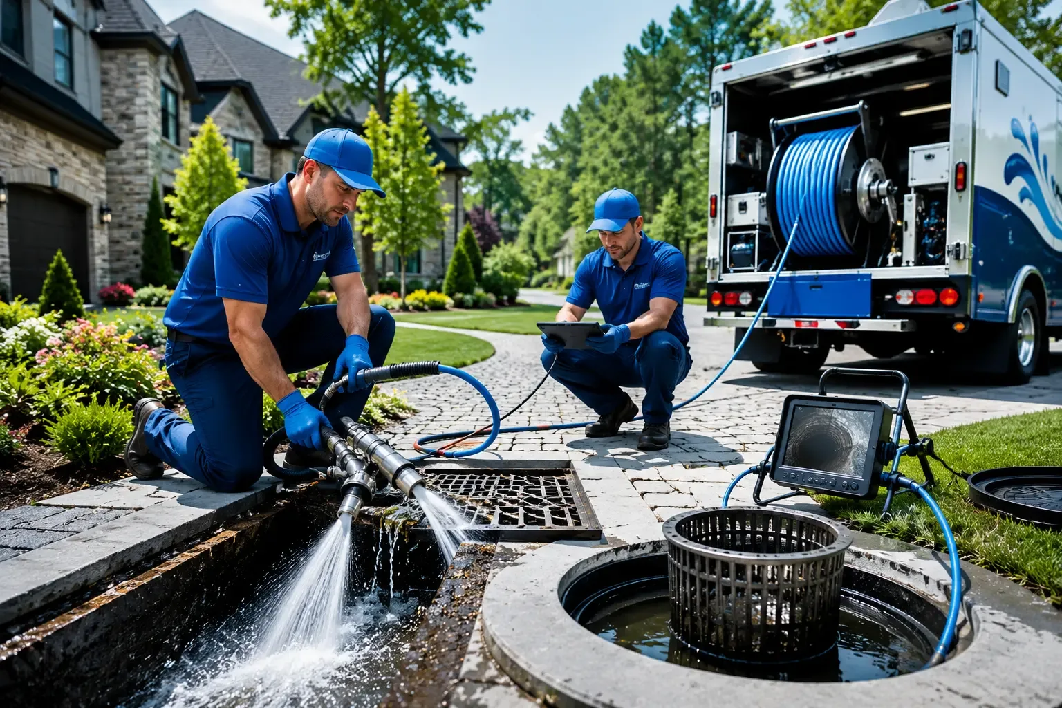Local outdoor drain cleaning professionals in Langeloth, PA