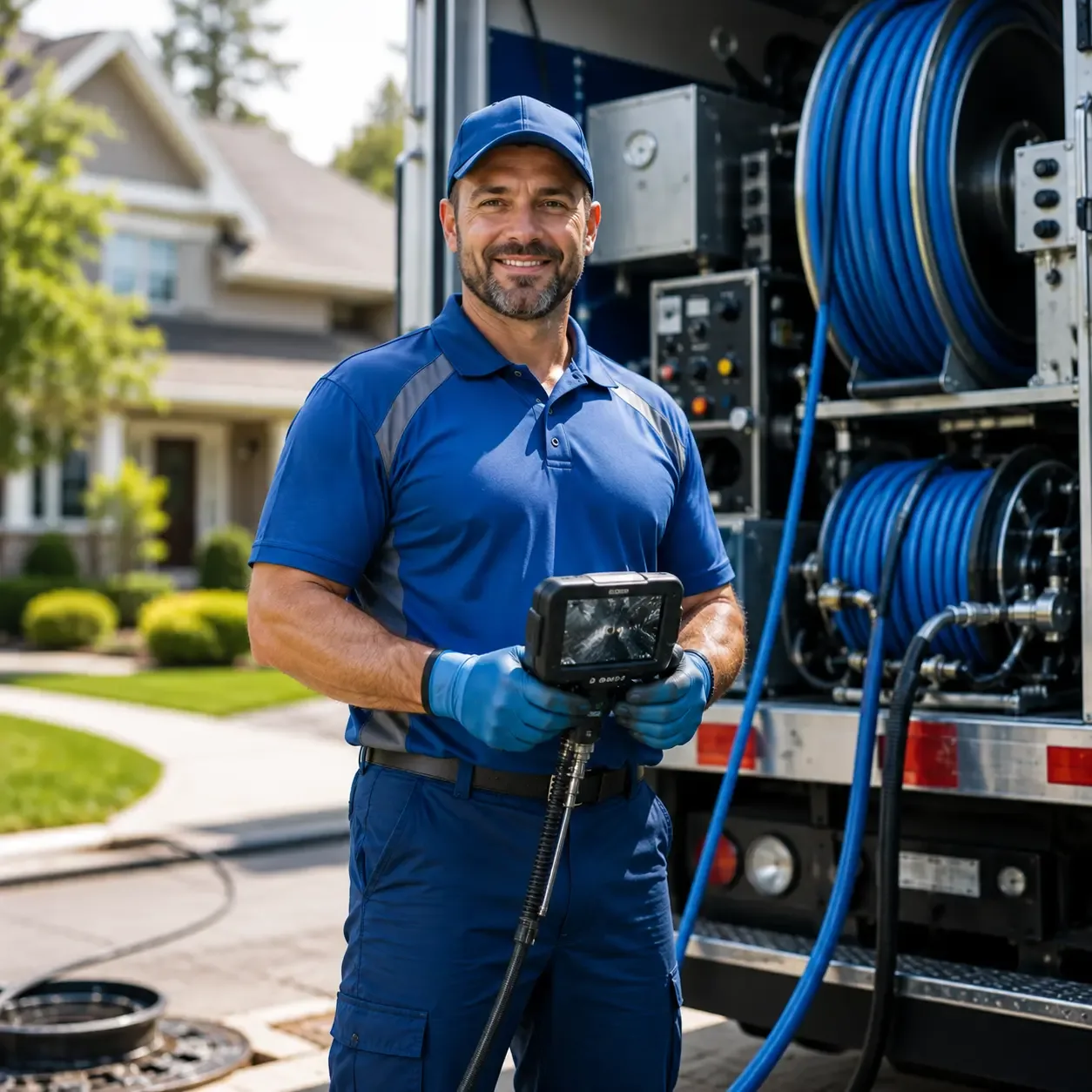 Local outdoor drain cleaning specialists in Langeloth, PA
